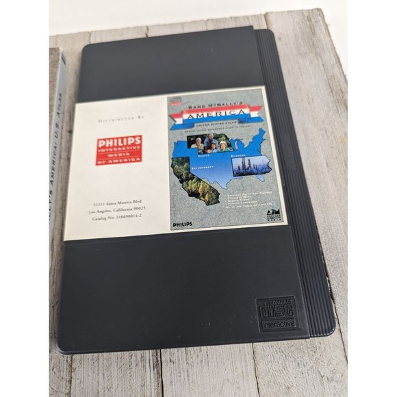 Rand McNallys America United States Atlas Interactive Compact Disc Phillips CD-i - Picture 3 of 5